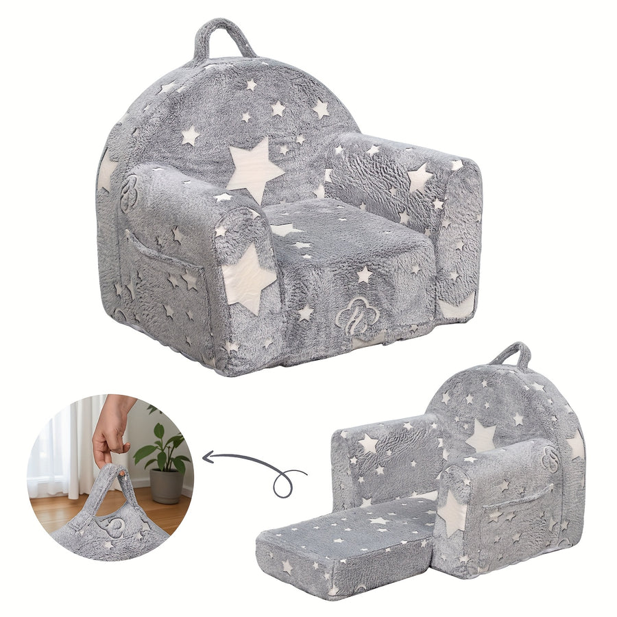Canapé Enfant, Canapé Pliable pour Enfants avec Design Adorable et — Monptitlou