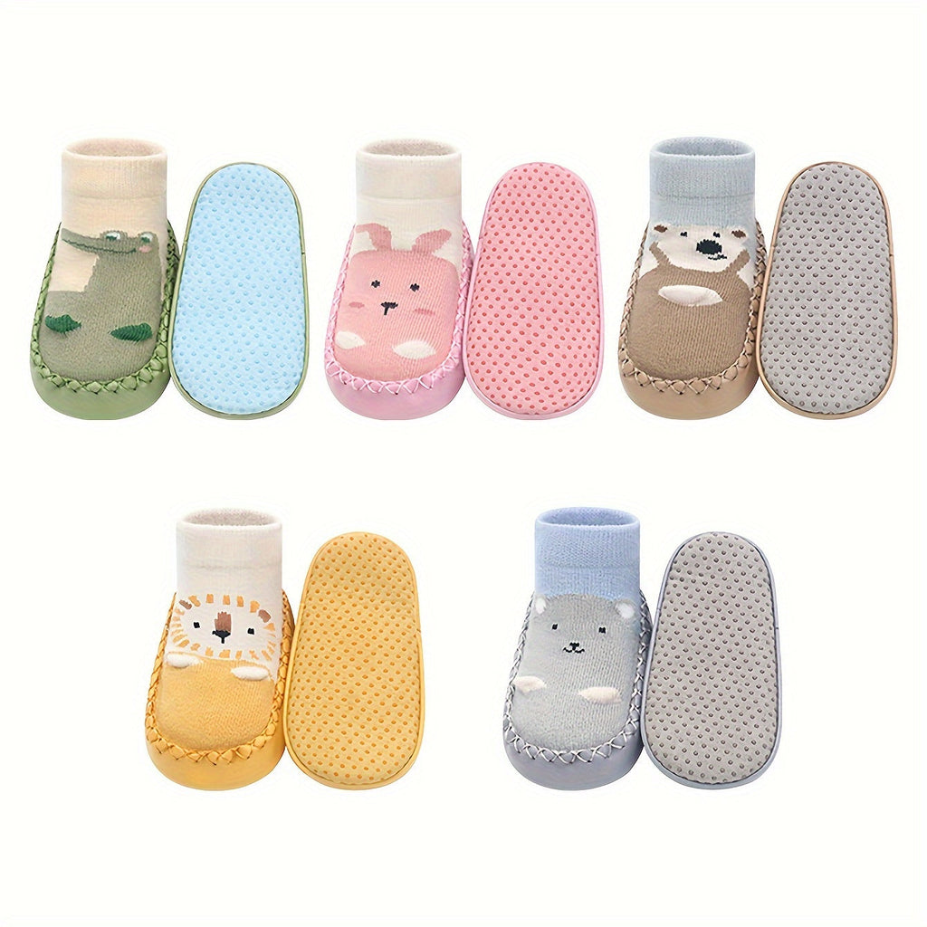 [Chaussettes Anti-Dérapantes] 1 Paire de Chaussettes et Chaussures pour — Monptitlou