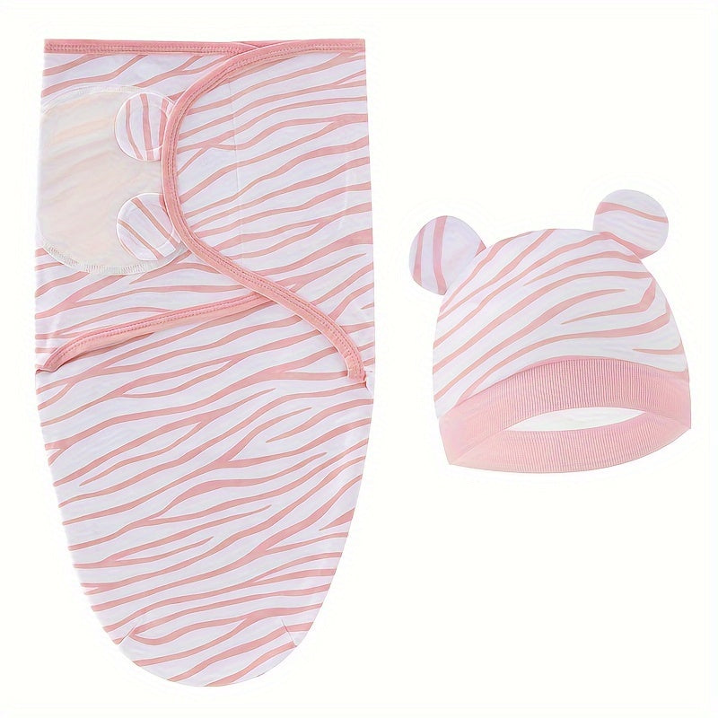 1 Ensemble Couverture Enveloppante Réglable pour Nouveau-né 0-6 Mois — Monptitlou