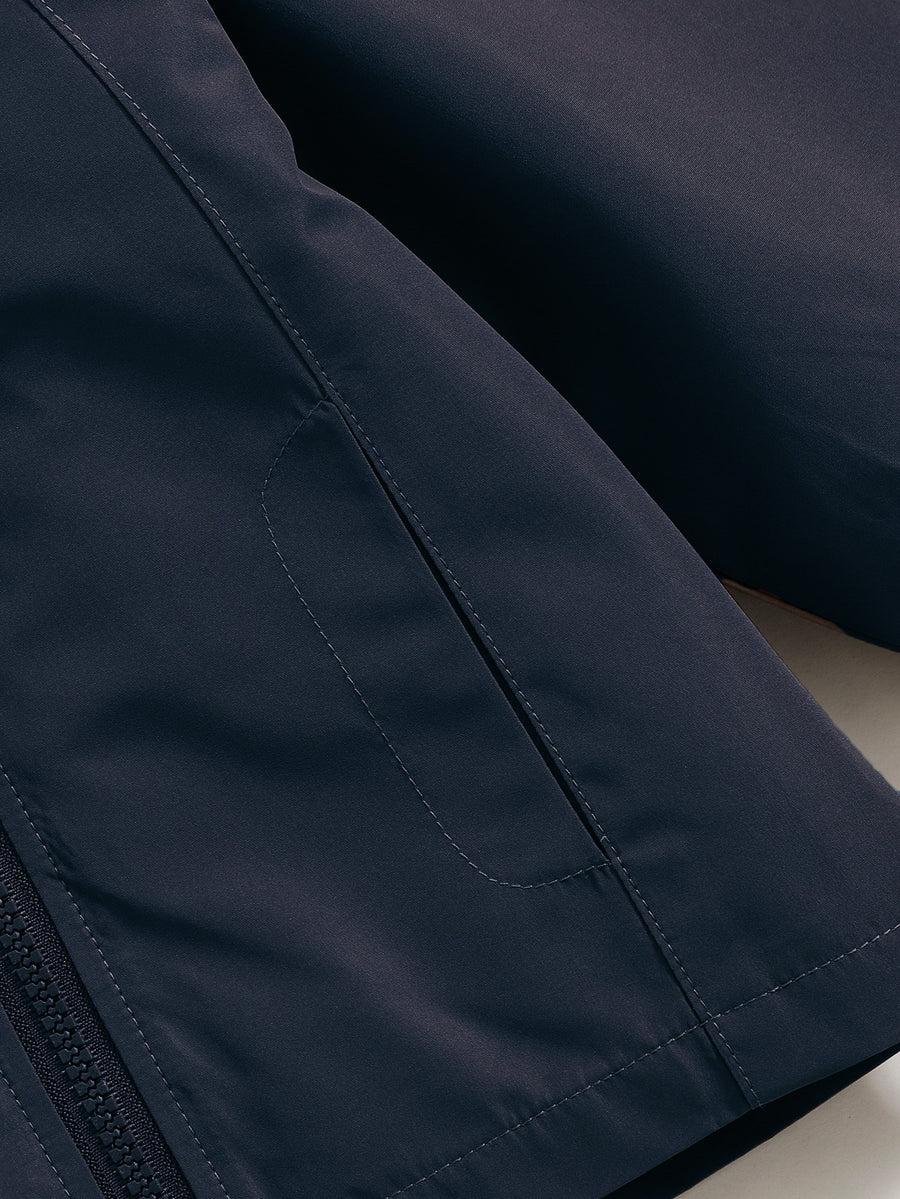 [Manteau trench garçon] Manteau trench à capuche style petites — Monptitlou
