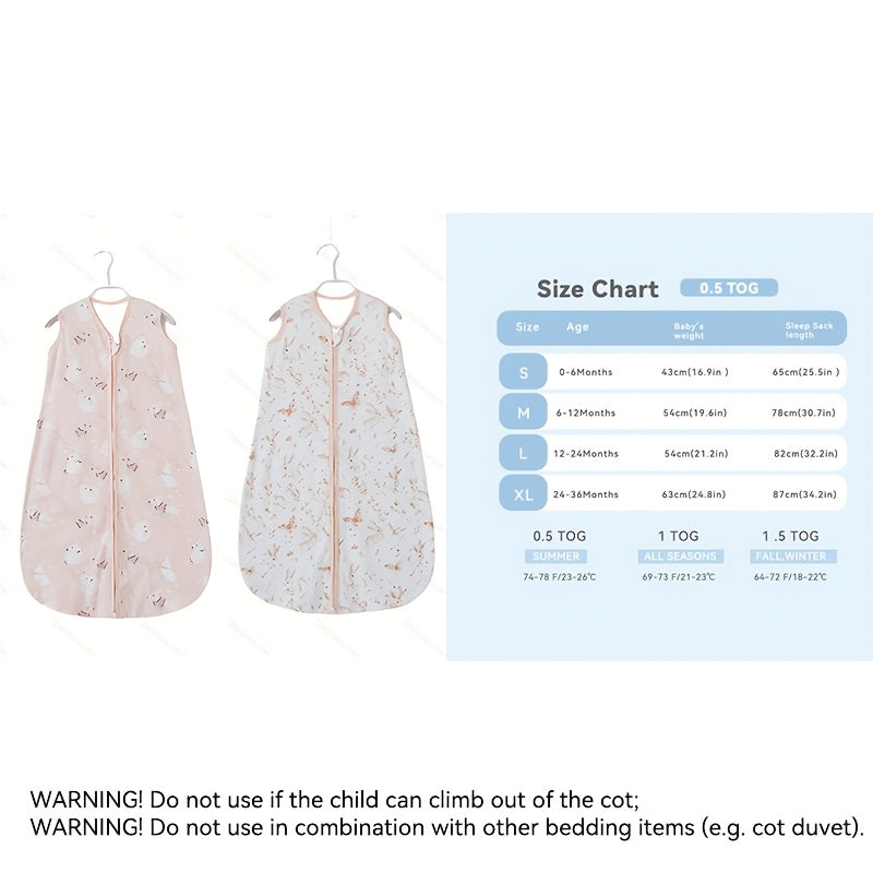 Ensemble Deux Pièces d'Été Gilet Fond Rond Sac de Couchage en Coton Pur — Monptitlou
