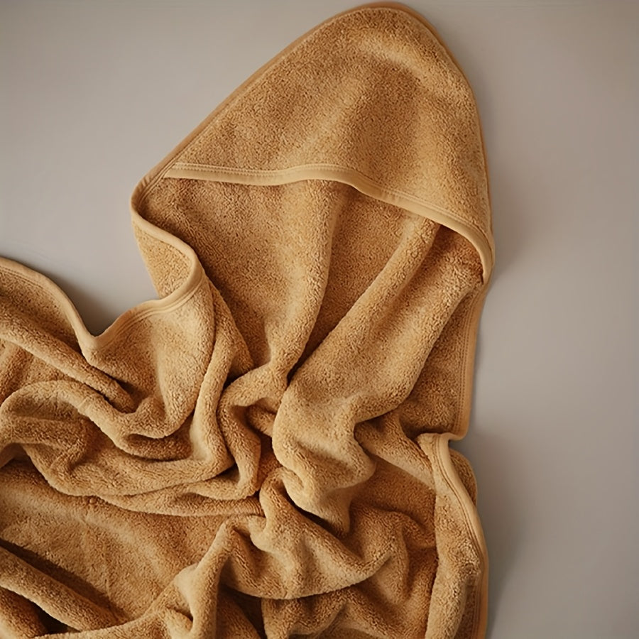 Serviette de Bain à Capuche pour Enfants, Cape de Bain — Monptitlou