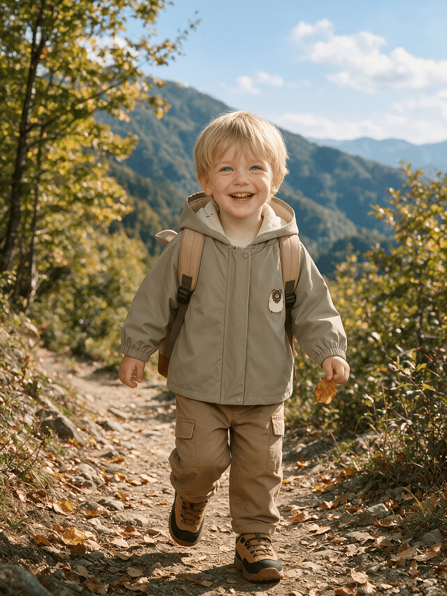 Adorable Veste à Capuche Multicolore, Style Facile, photo 13