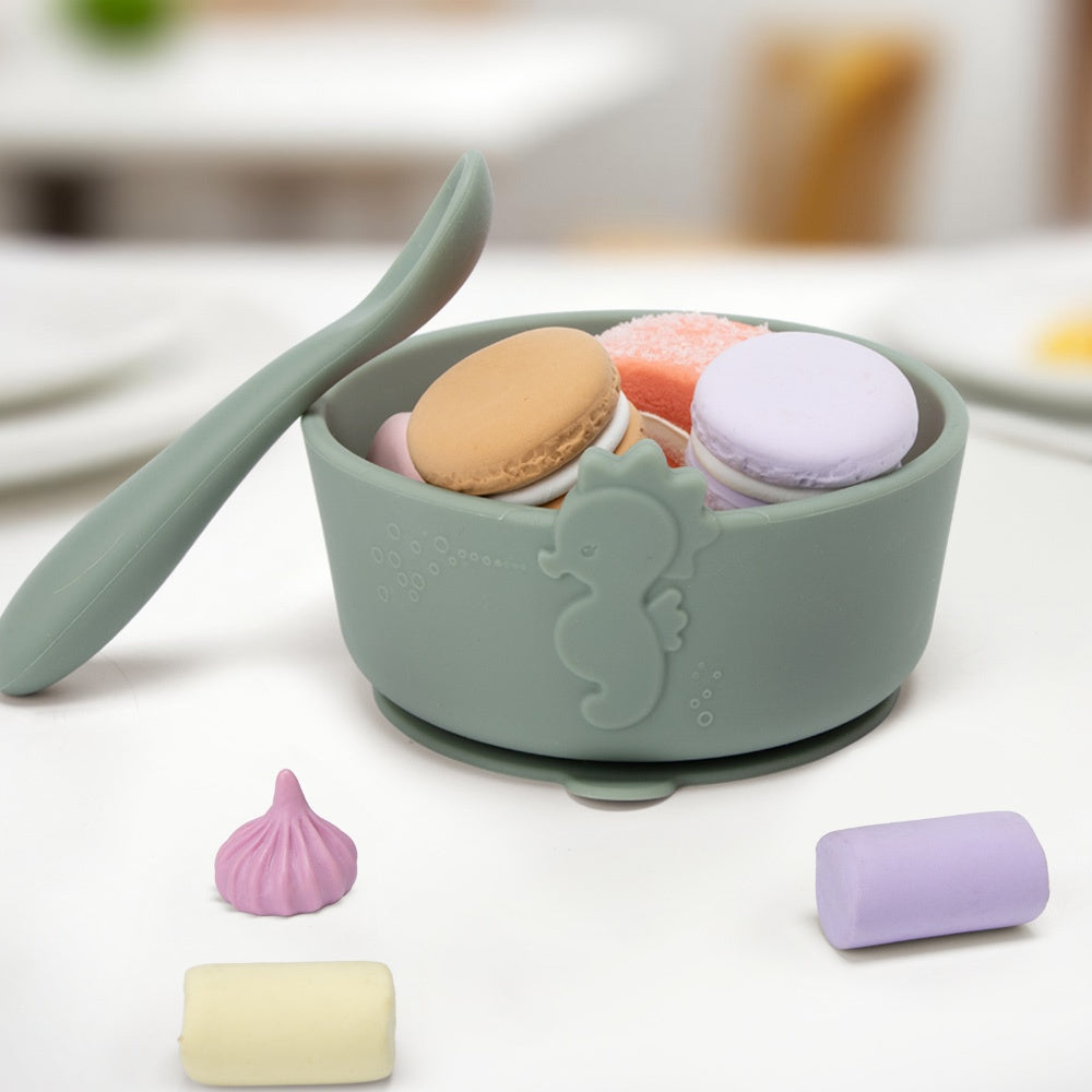 Bols bébé en silicone alimentaire — Monptitlou