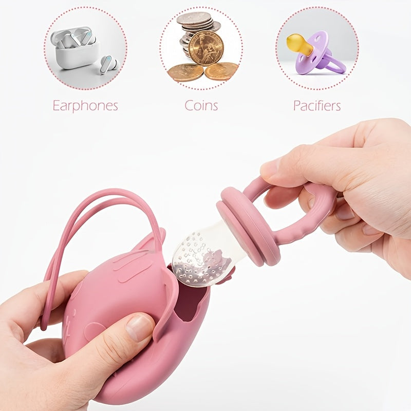 Sac de rangement et de transport pour sucette en silicone — Monptitlou