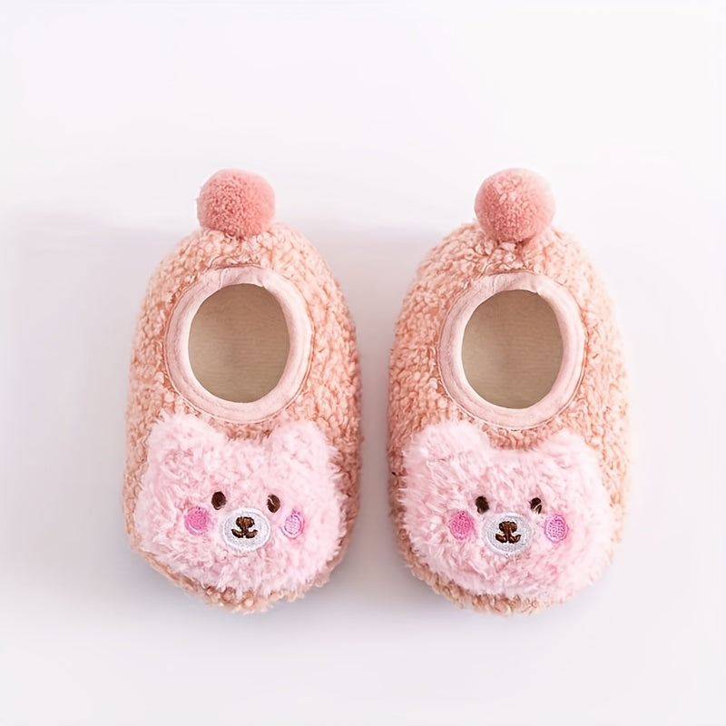 Chaussons et chaussettes d'intérieur pour tout-petits Blush Baby Bear à — Monptitlou