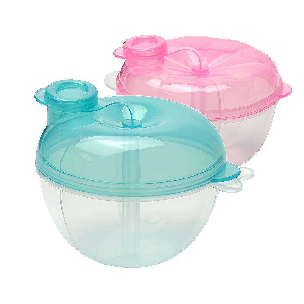 Distributeur de lait en poudre portable 3 compartiments — Monptitlou