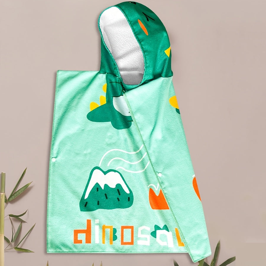 Serviette de bain enfant, motif dessin animé — Monptitlou