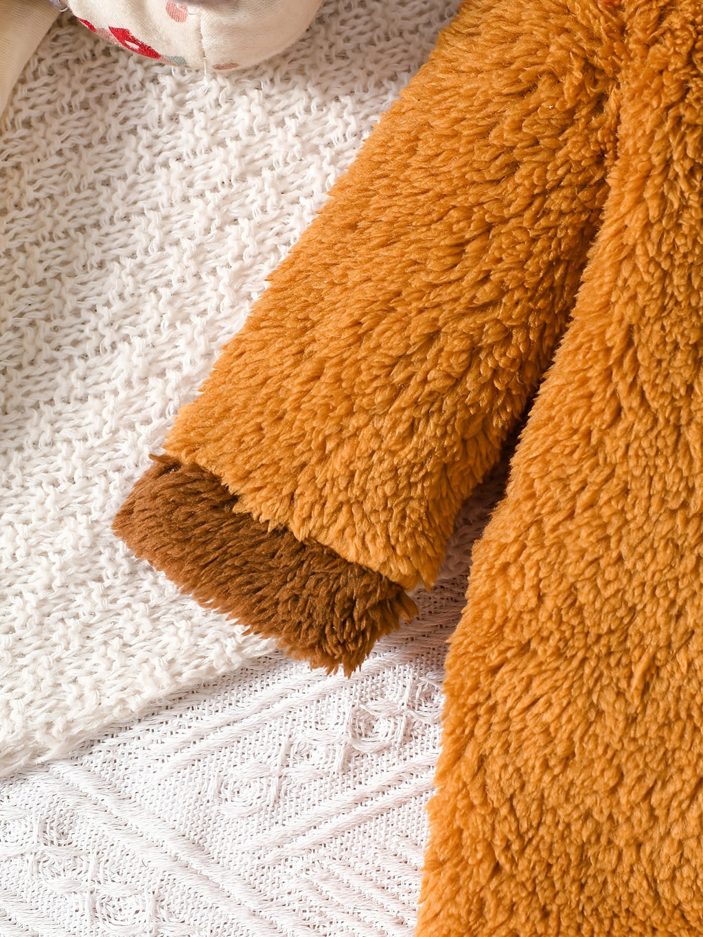 Body à manches longues et pieds en tissu peluche pour bébé et — Monptitlou