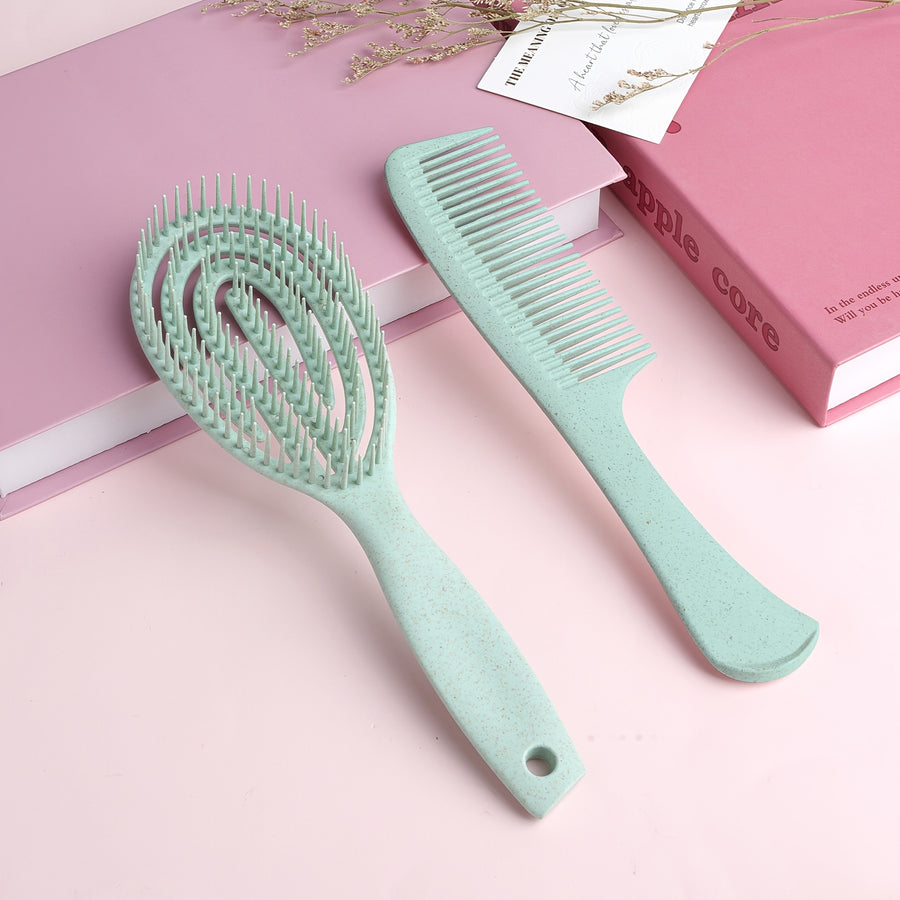 RM034+Peigne Plat Vert