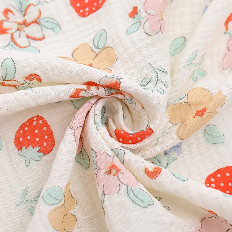 Lot de 2 langes bébé en double gaze absorbante