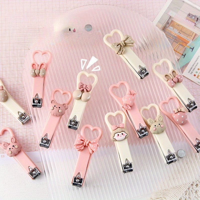 Laser Gravure Personnalisation Disponible Ce Coupe-ongles Cœur Cartoon