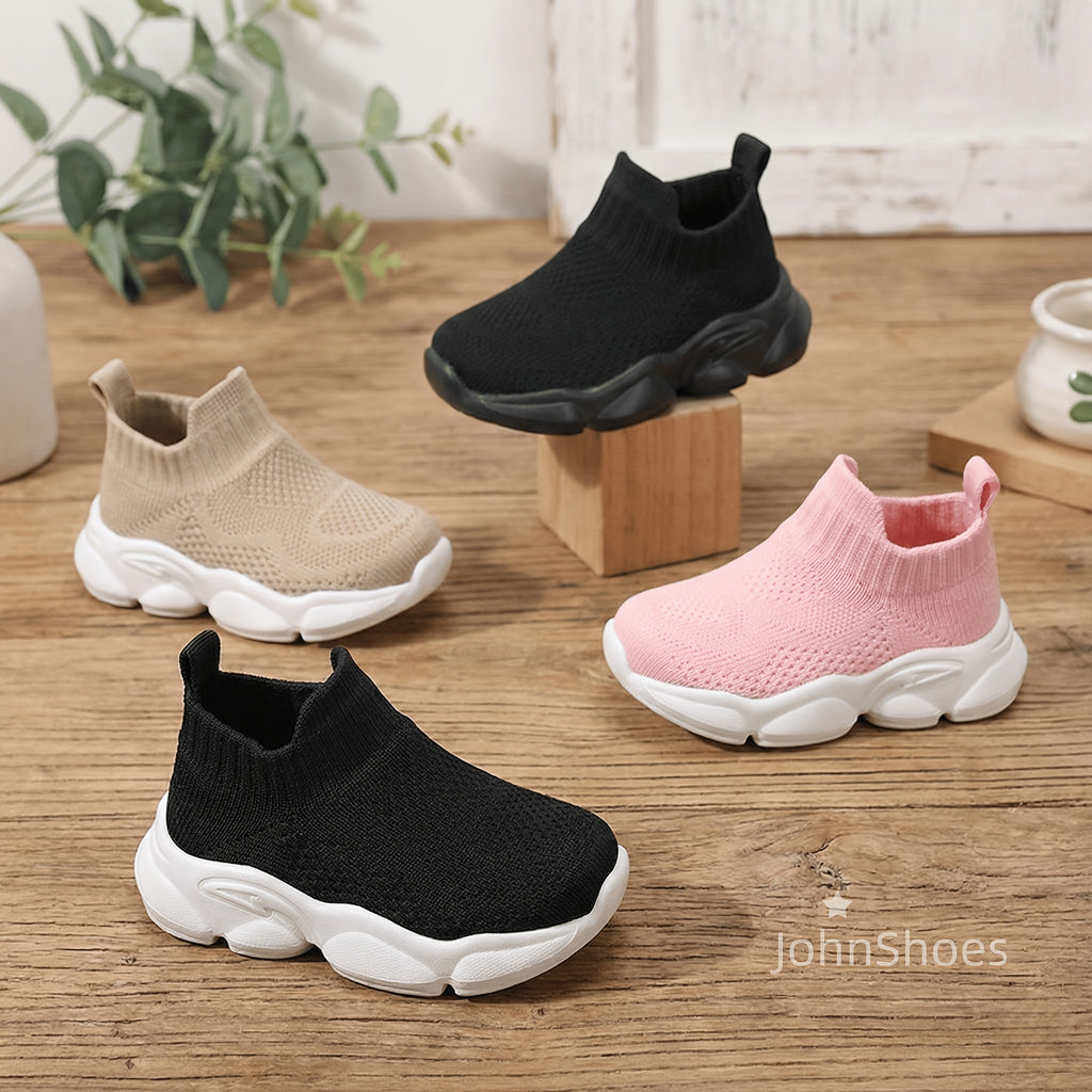 Chaussures de marche pour bébés en maille respirante, toutes saisons, port quotidien, diverses couleurs, enfants de moin