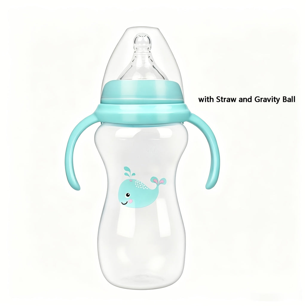 Biberon pour bébé 300 ml avec poignée — Monptitlou