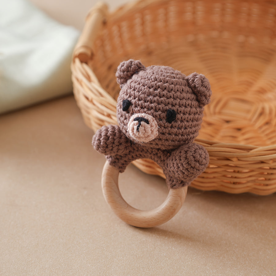 Jouet de réconfort pour enfant crocheté à la main — Monptitlou