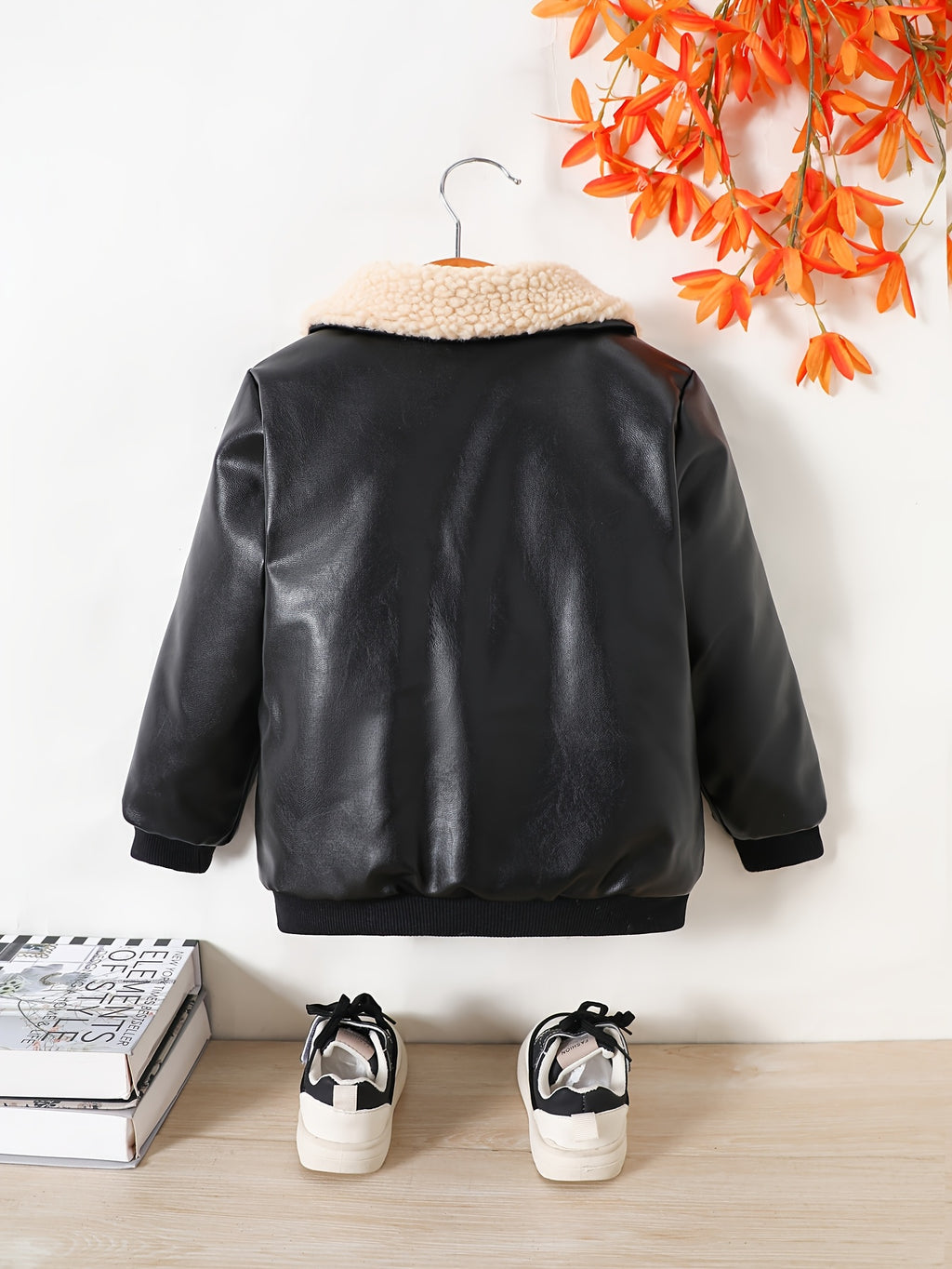 Veste doublée polaire pour garçons automne hiver épaisse tendance 2025 — Monptitlou