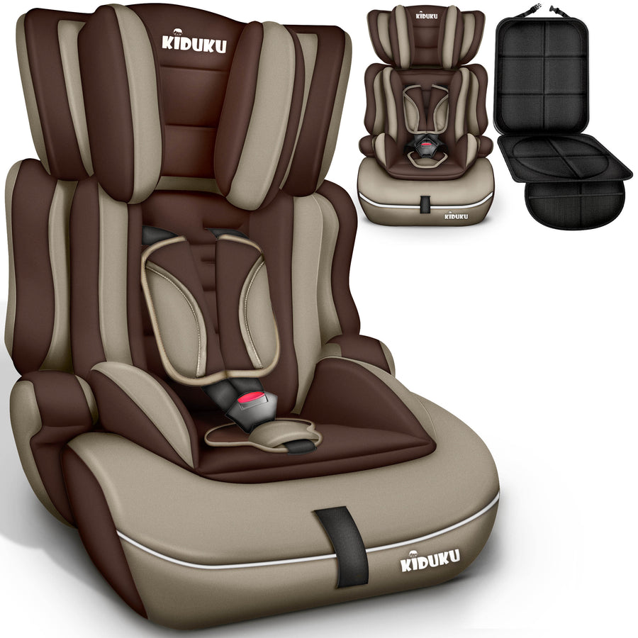 KIDUKU® Siège auto enfant 9-36 kg (1-12 ans) avec coussin pour siège — Monptitlou