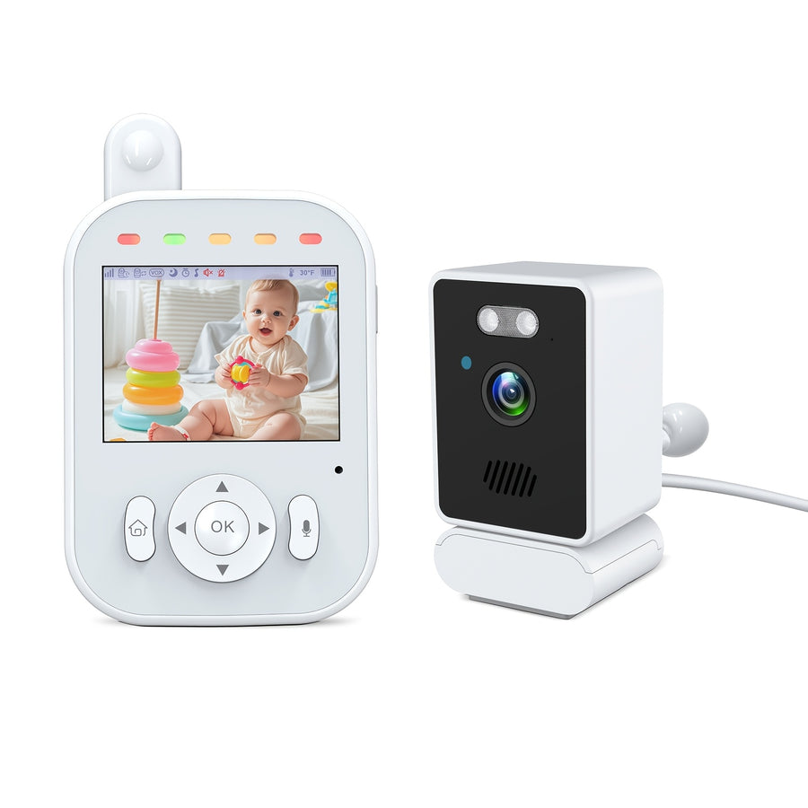 Moniteur vidéo HD 720P, Caméra de surveillance sans fil d'intérieur — Monptitlou