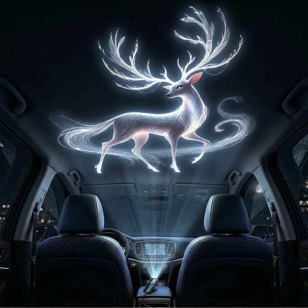 Lampe de projection USB portable créatures fantastiques — Monptitlou