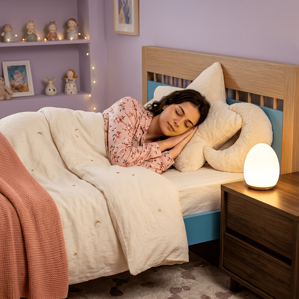 Veilleuse, Lampe de chevet 7 couleurs RGB changeantes et à intensité — Monptitlou