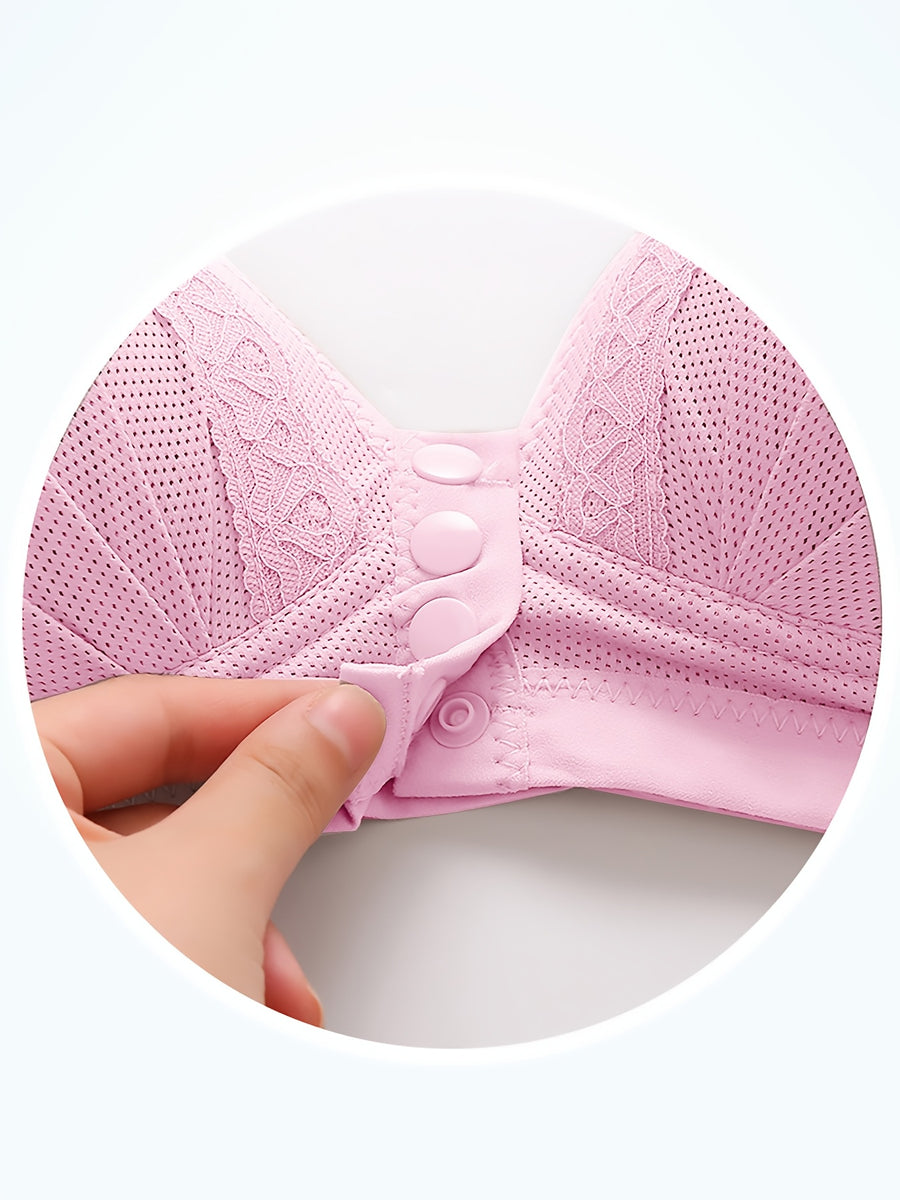 /4 Soutiens-gorge d'allaitement vintage en dentelle pour femme — Monptitlou