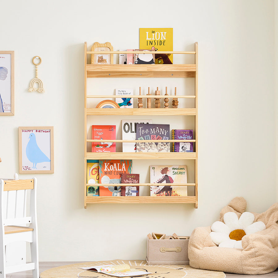 1 étagère pour enfants, étagère pour enfants, étagère à jouets — Monptitlou
