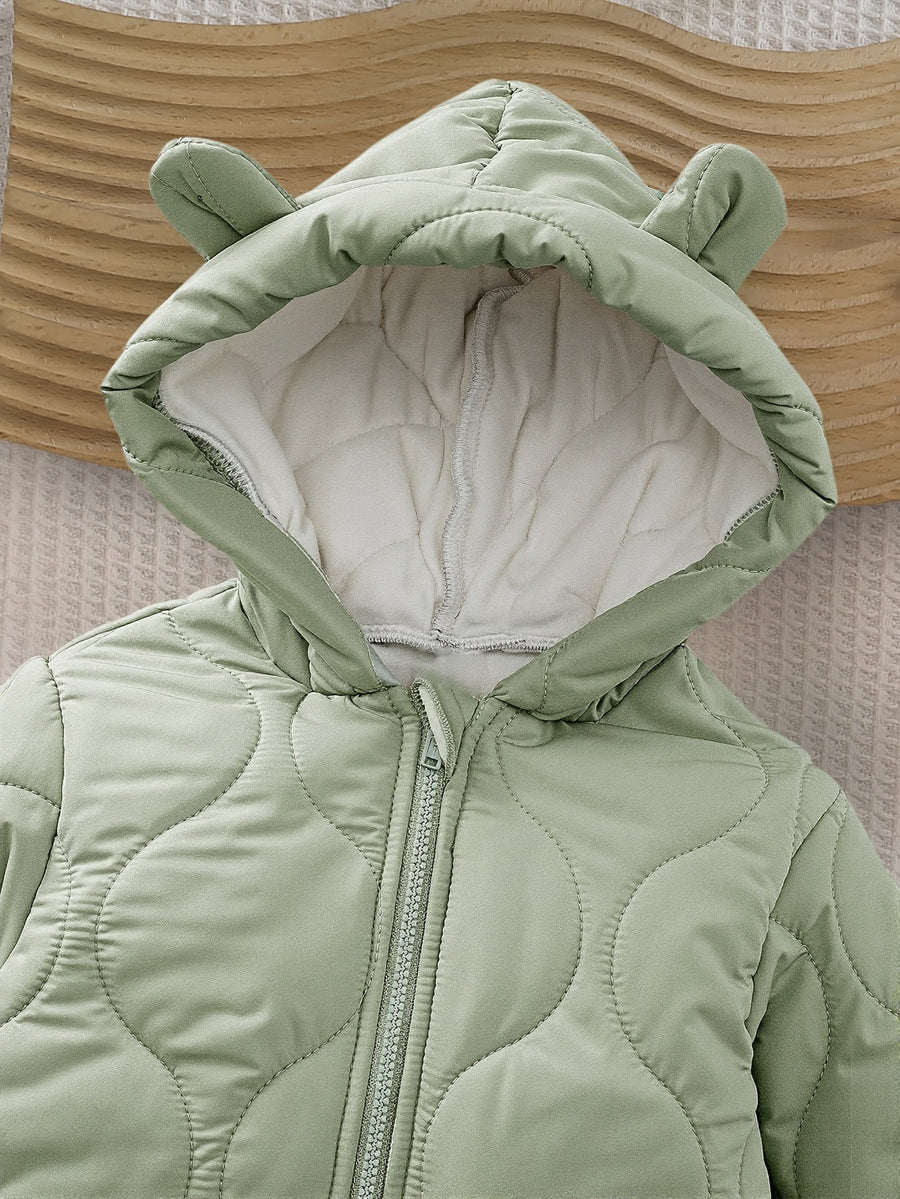 Grenouillère matelassée pour garçon automne/hiver — Monptitlou