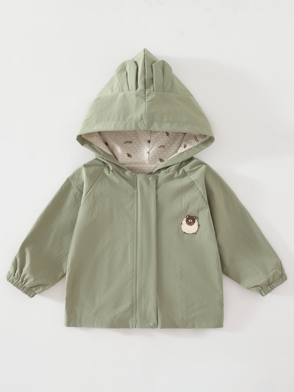 Adorable Veste à Capuche Multicolore pour Bébé, Style Facile — Monptitlou