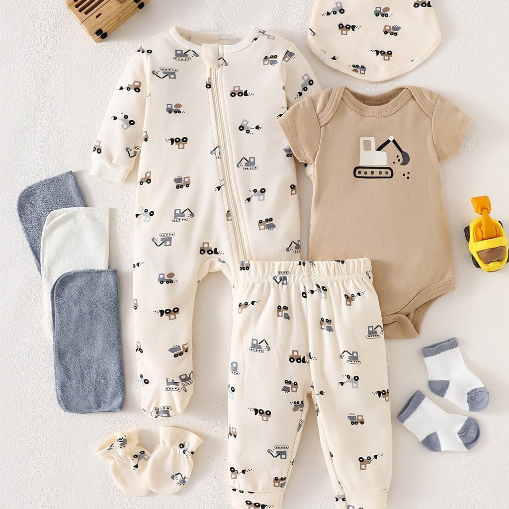 De body pour nouveau-né garçon, 100 % pur coton — Monptitlou