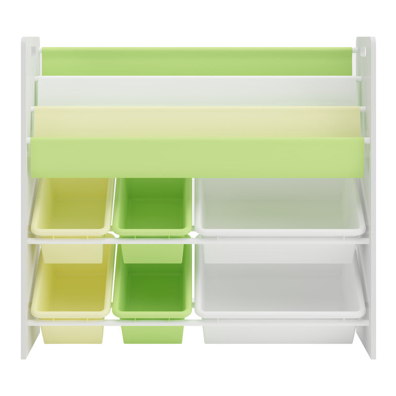 Étagère pour enfants 'Rødøy avec 6 boîtes 78 X 86 X 27 Cm — Monptitlou