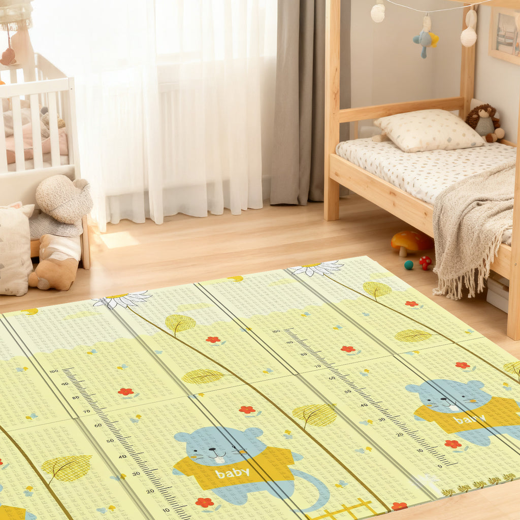 Tapis de jeu pour bébé - Tapis de jeu pliable pour bébé — Monptitlou