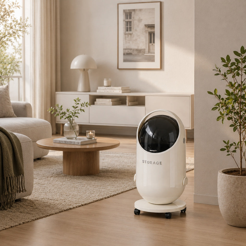 Poubelle Capsule Spatiale 20L avec Seau Intérieur Amovible — Monptitlou