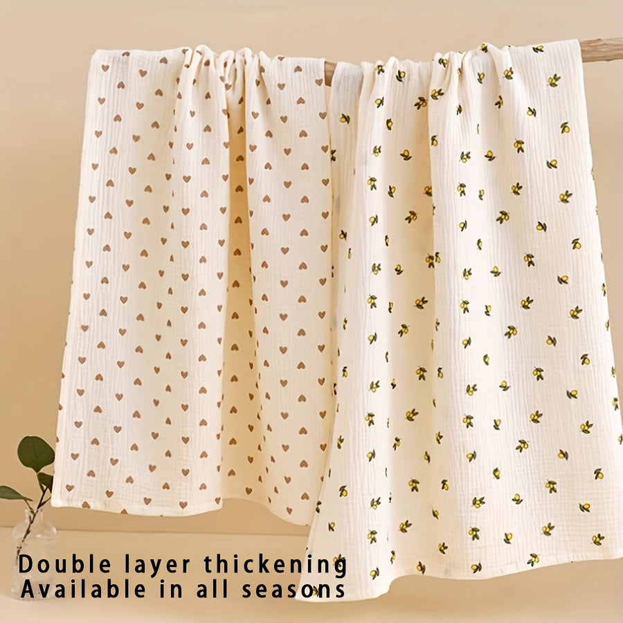 Bande de couchage double épaisseur en gaze pour bébé — Monptitlou