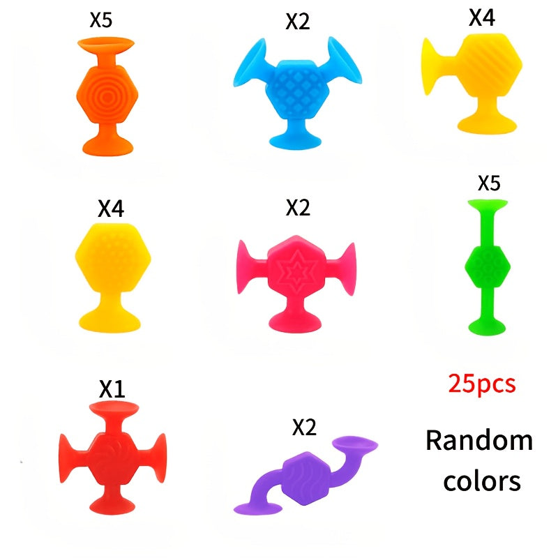Jouets de bain à ventouses assortis Cottibe — Monptitlou