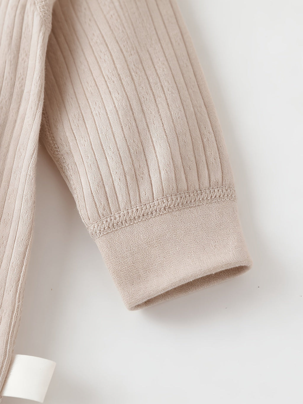 Body manches longues bébé couleur unie boutons-pression 2026 — Monptitlou