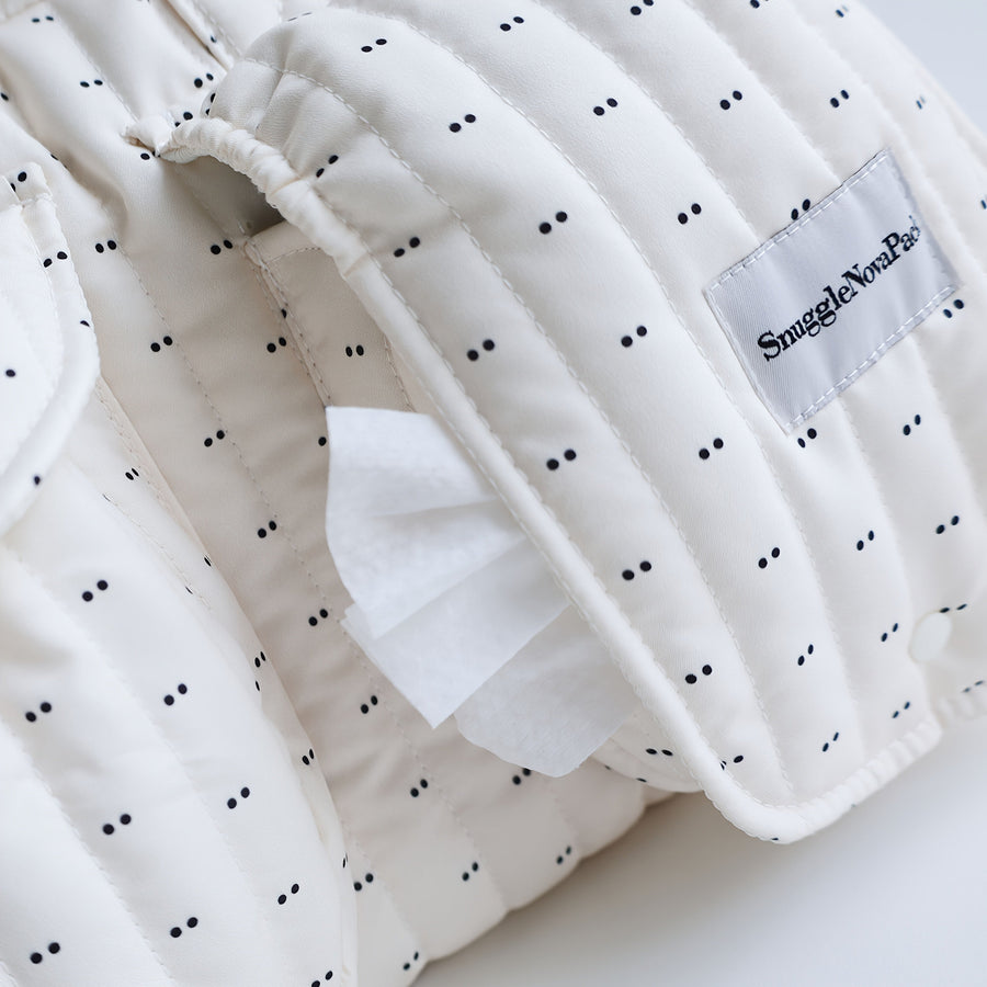 Sac Maman à Imprimé Patchwork à Rayures Larges — Monptitlou