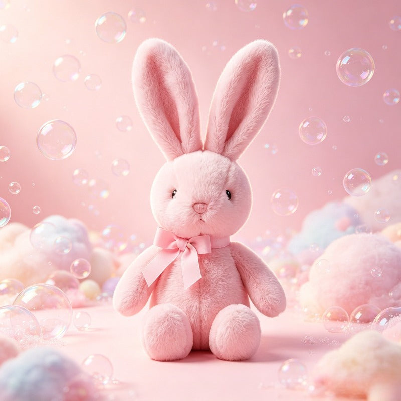 Peluche Lapin Doux, Lapin Mignon à Oreilles, Oreilles Longues — Monptitlou