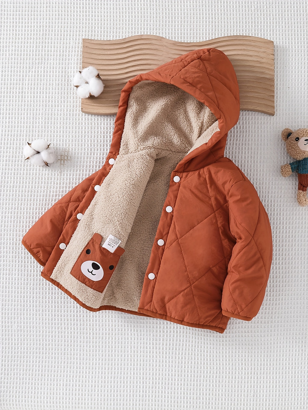 Vêtements pour bébé, Veste chaude à manches longues d'automne pour — Monptitlou