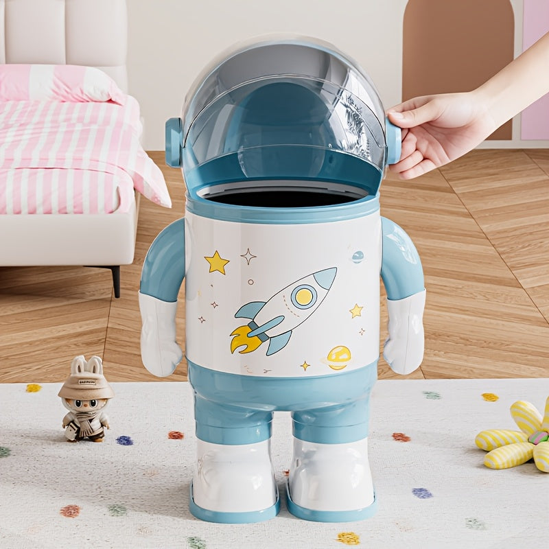 Poubelle mignonne en forme d'astronaute — Monptitlou