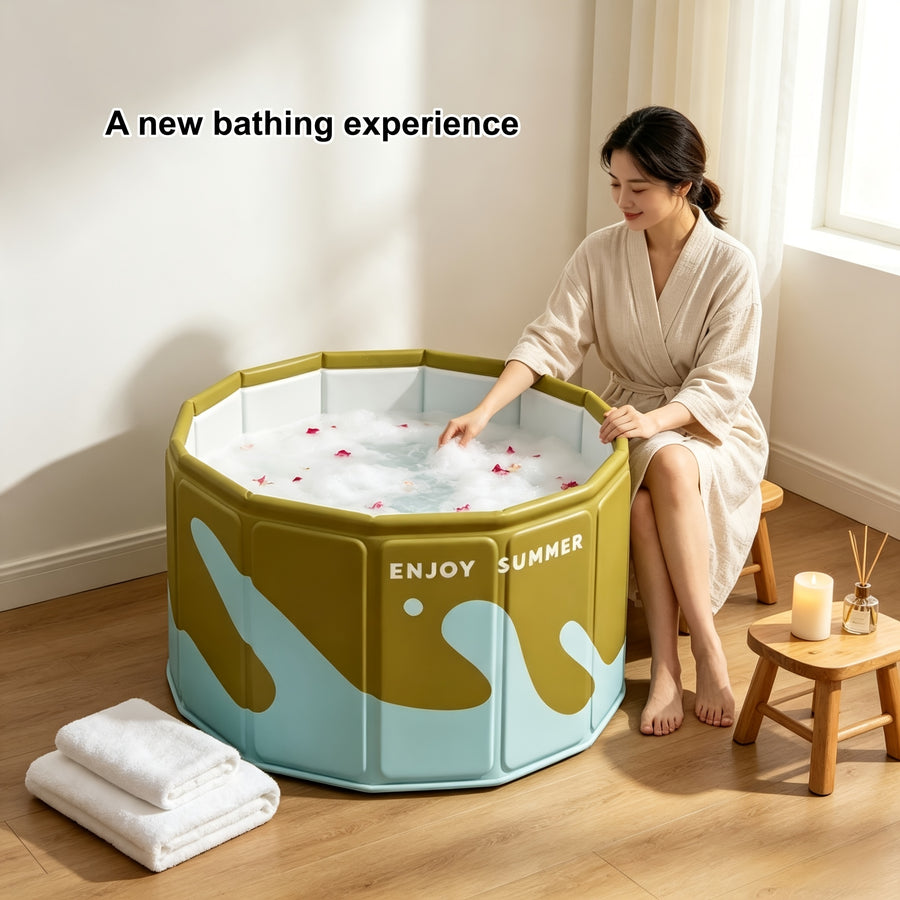Baignoire spacieuse de grande taille 35,43 pouces — Monptitlou