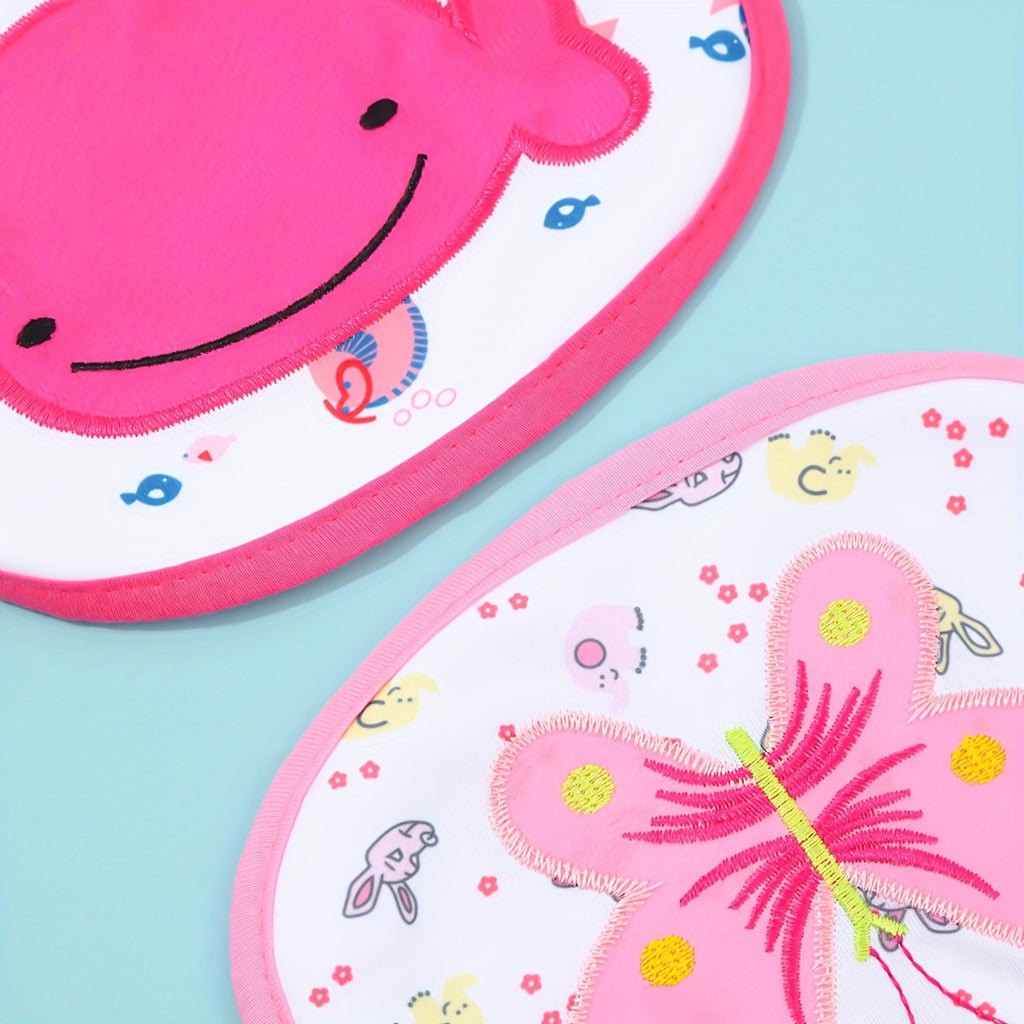 Bavoir pour bébé à motif aléatoire 3pcs 5pcs — Monptitlou