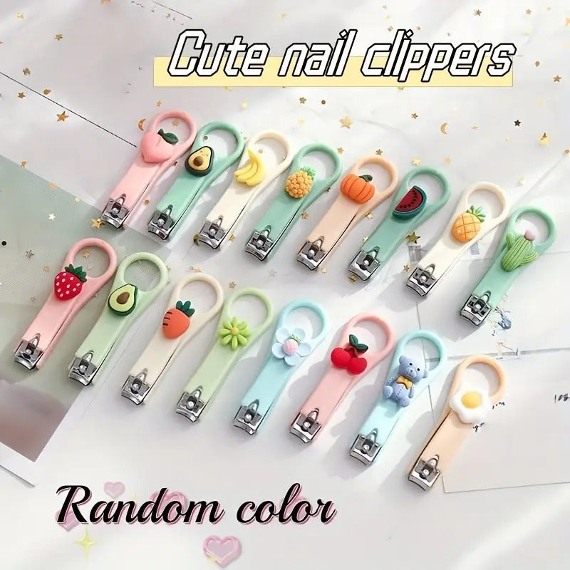 Coupe-ongles miniatures colorés, pliables — Monptitlou