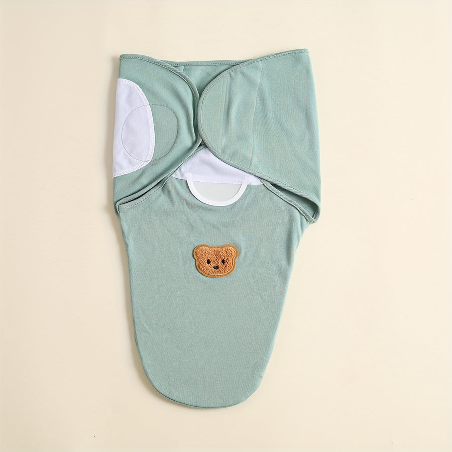 Couverture d'emmaillotage en coton pour bébé 0-3 mois, douce — Monptitlou