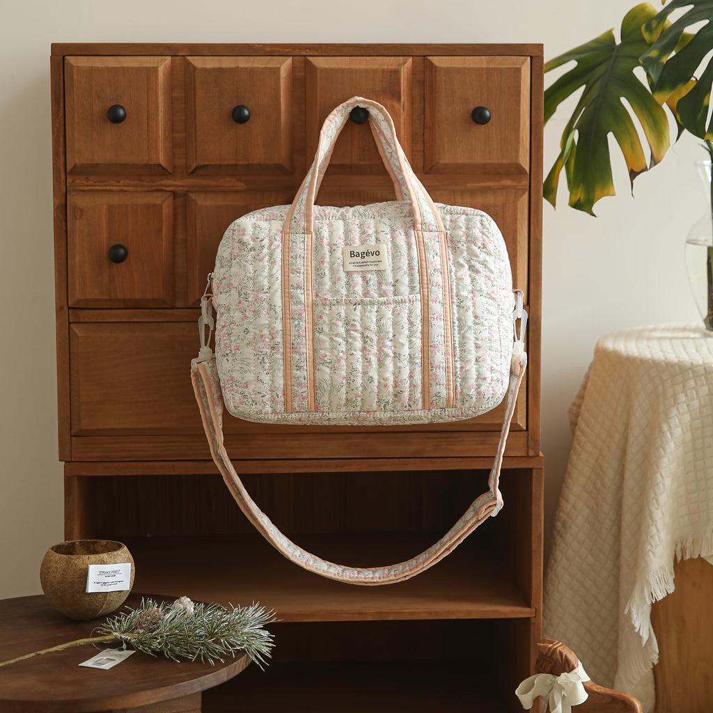Sac Maman Matelassé Grande Capacité — Monptitlou