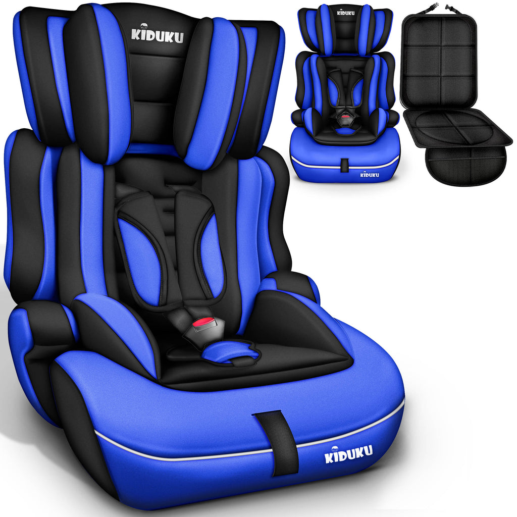 KIDUKU® Siège auto enfant 9-36 kg (1-12 ans) avec coussin pour siège — Monptitlou