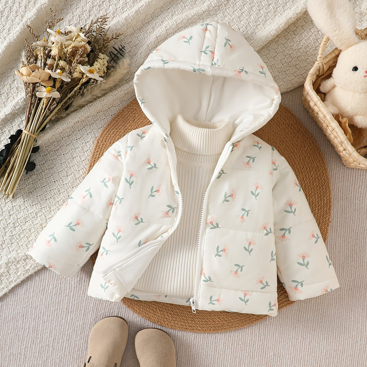 Veste matelassée d'hiver pour bébés — Monptitlou Image