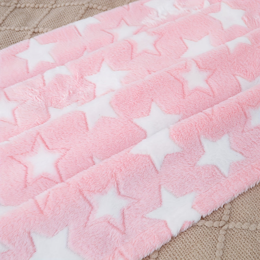 Plaid en peluche 1 pièce automne/hiver, couverture douce — Monptitlou