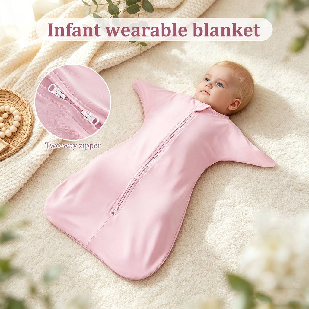 Sac de couchage lange pour bébé avec position mains en l'air — Monptitlou