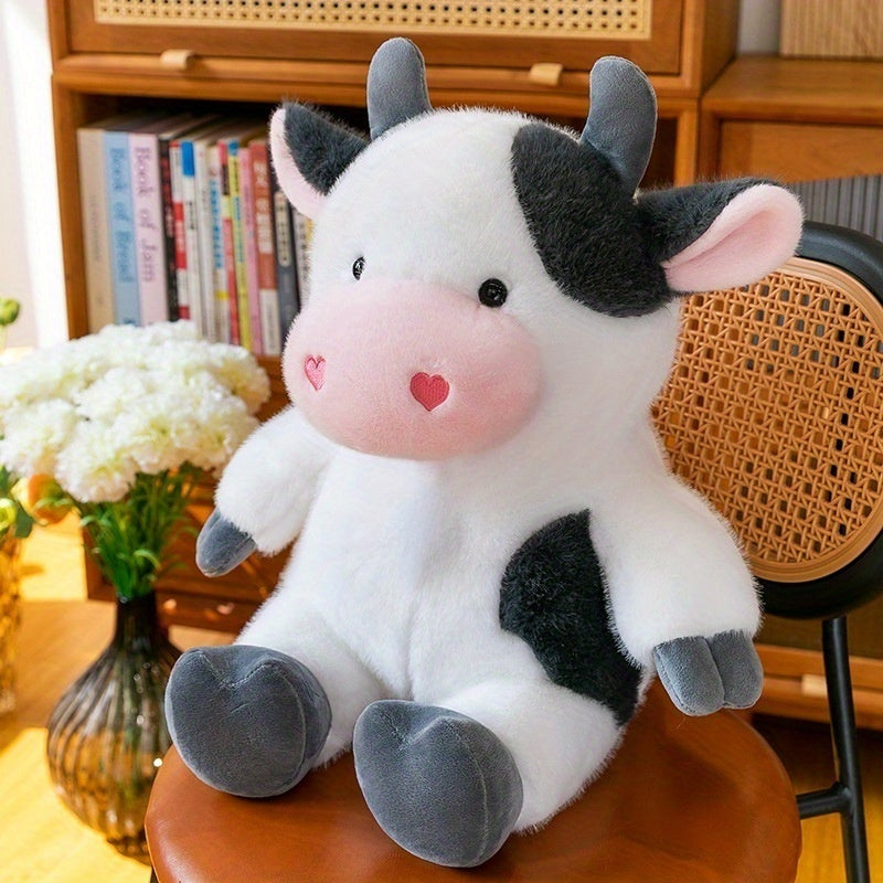 Grande peluche de vache Kawaii — Monptitlou