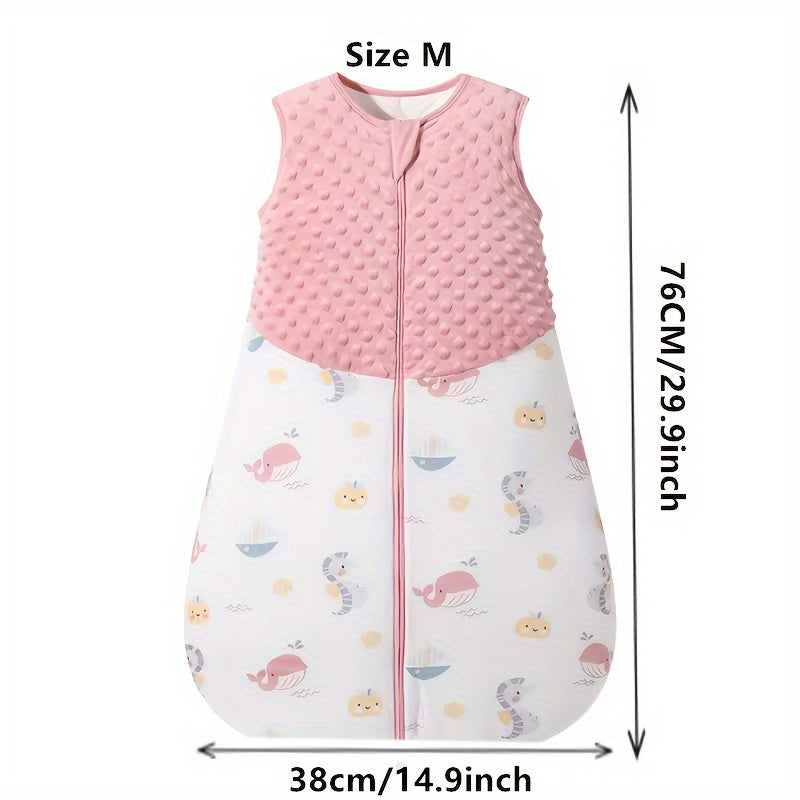 Couverture bébé sans manches 1.5 points pour poussette — Monptitlou